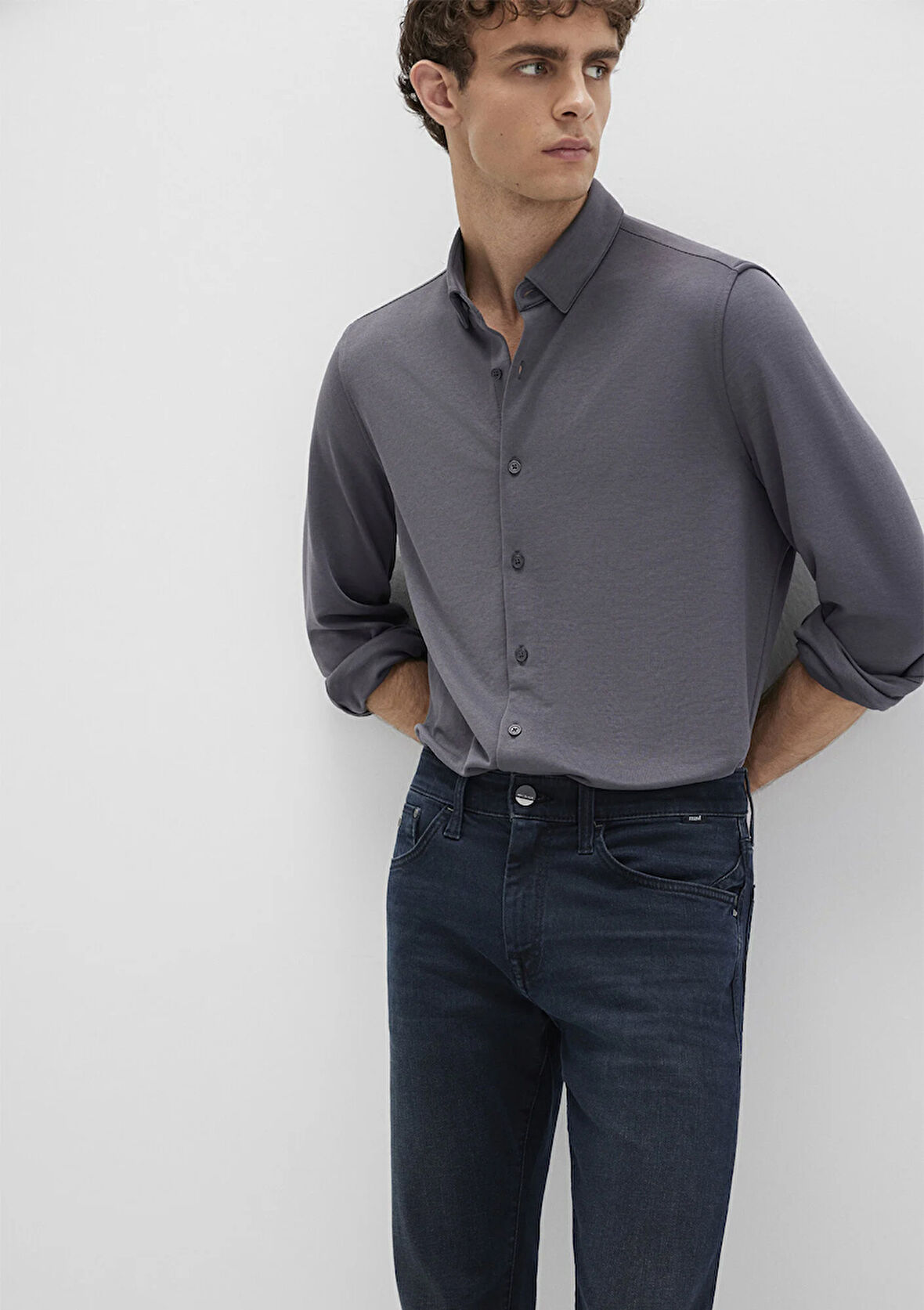 Gri Gömlek 0211908-85309