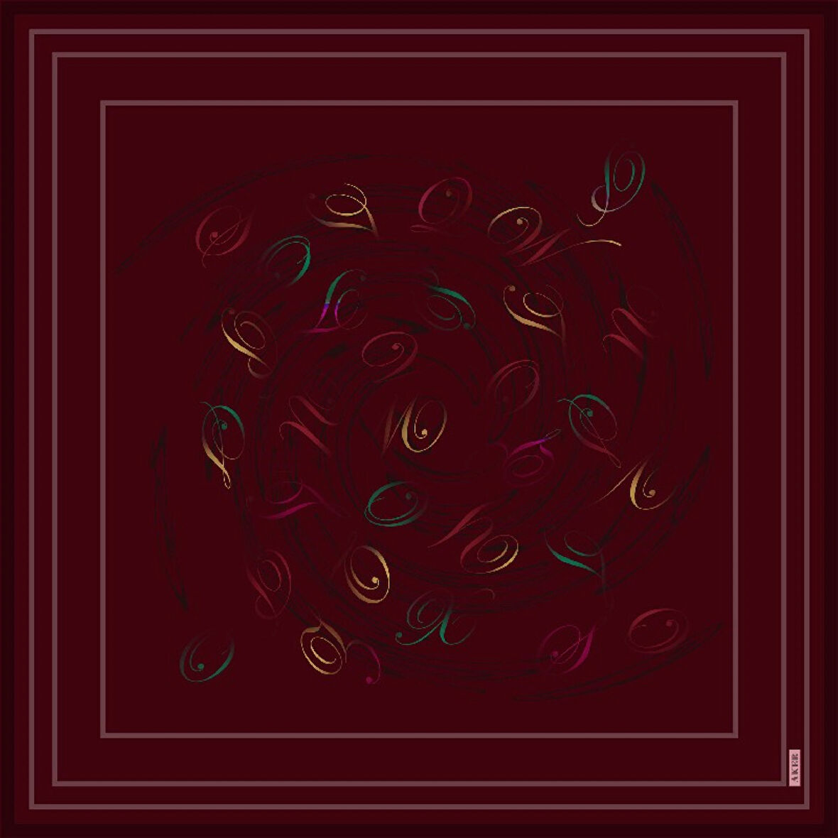 Sonbahar Kış Sezonu-İpek Krep Saten Eşarp - Sura - 9091701