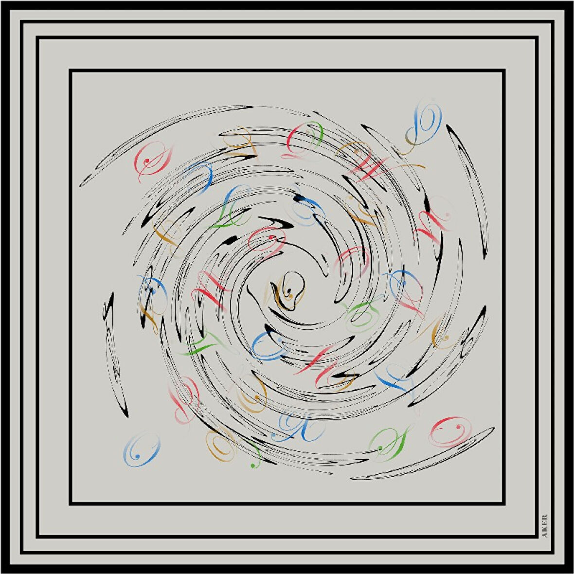 Sonbahar Kış Sezonu-İpek Krep Saten Eşarp - Sura - 9091701