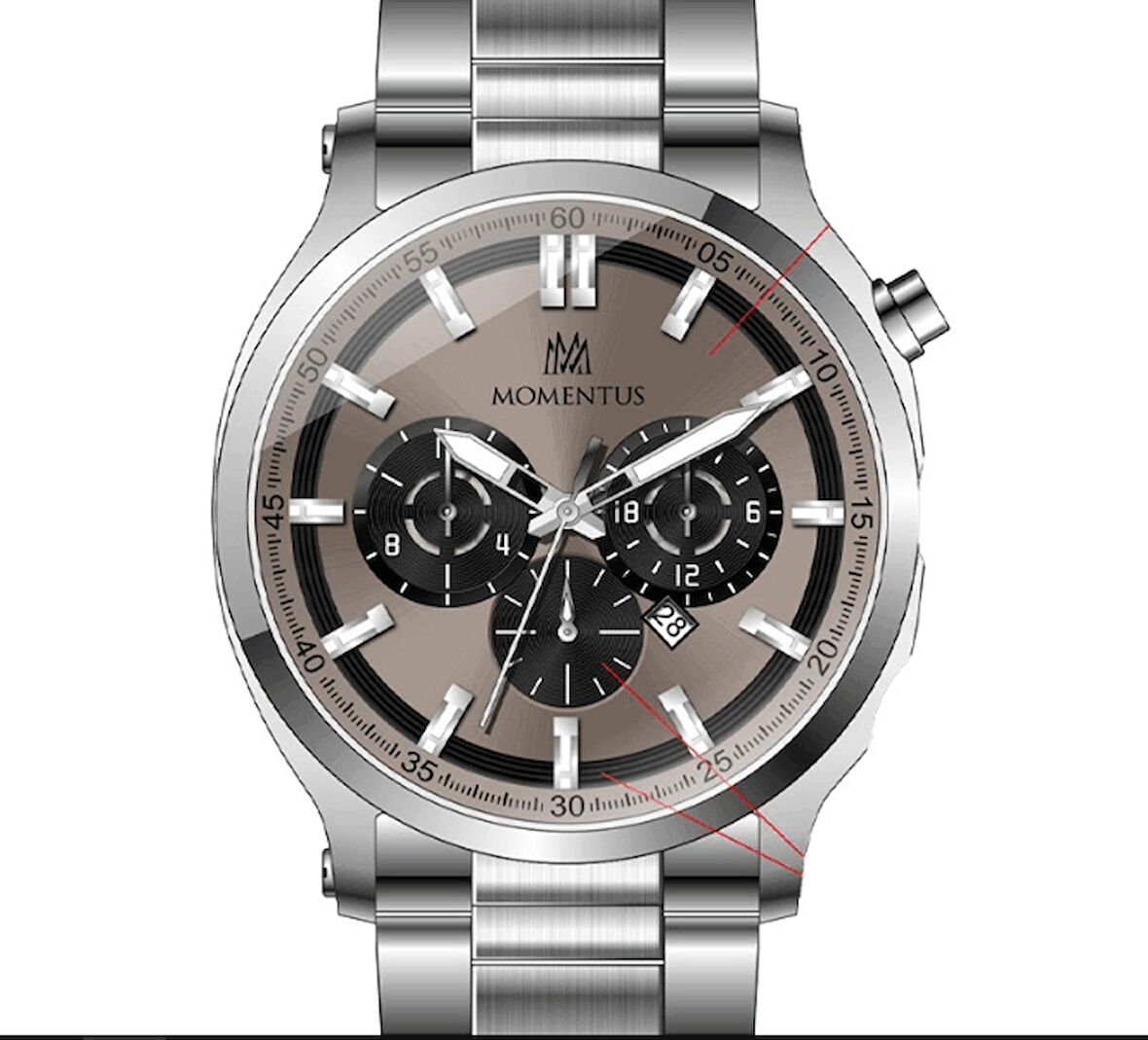 MOMENTUS CC296S-06SS ERKEK KOL SAATİ