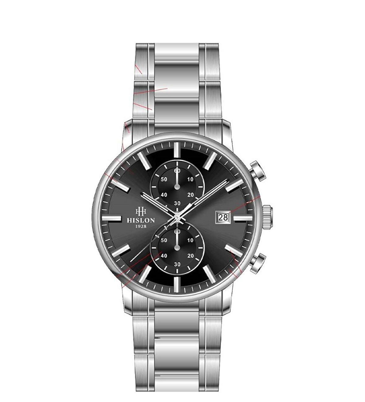 HISLON MS200S-04SS ERKEK KOL SAATİ
