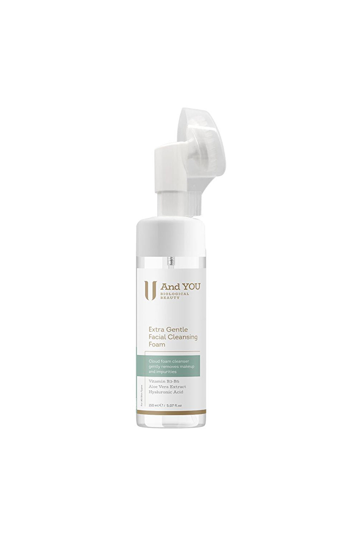 And You Facial Cleansing Foam / Yüz Temizleyici Köpük  150 ml
