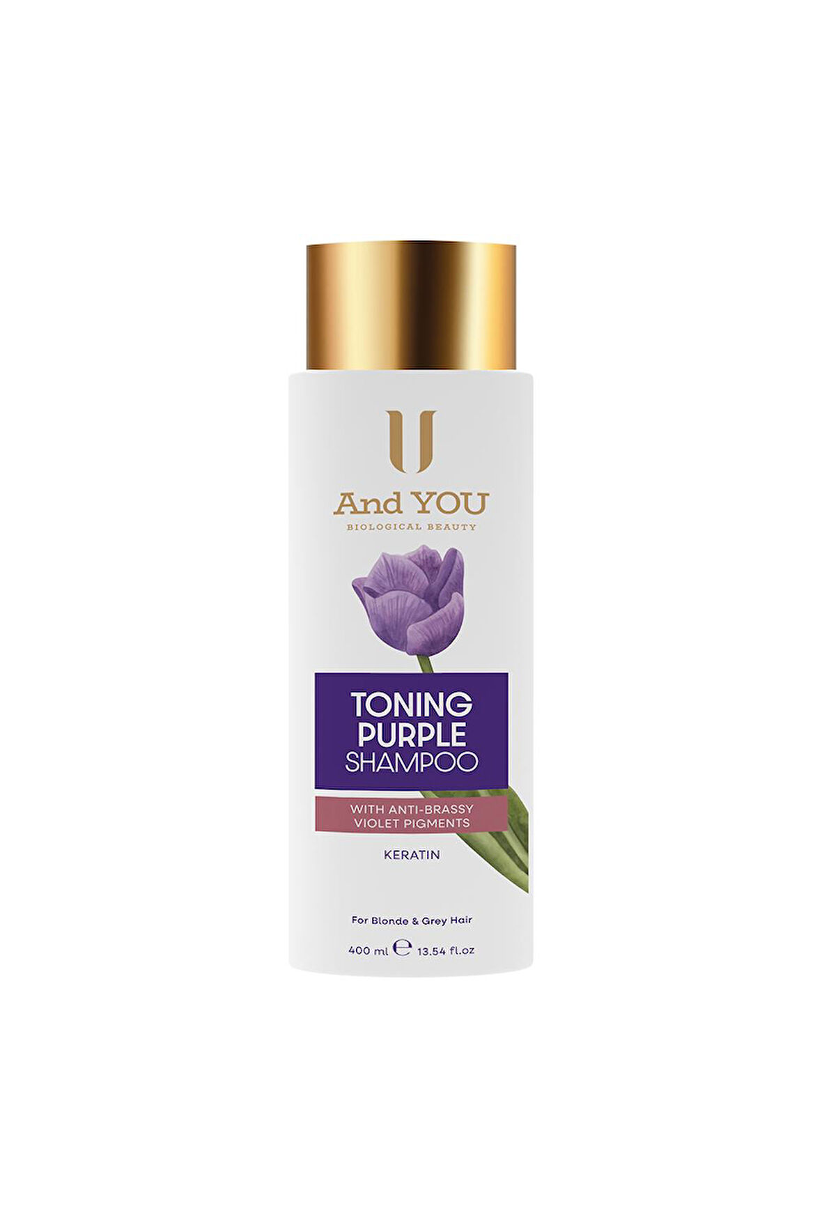 And You Tonıng Purple Mor Şampuan 400 ml