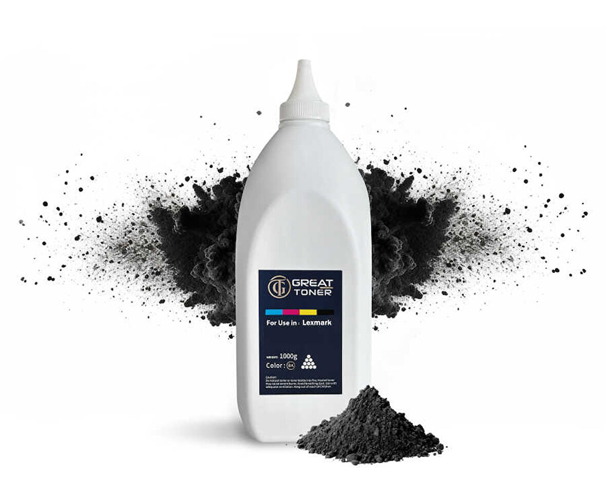 Lexmark E-T-MS-MX ve X Serisi Universal Toner Tozu 1Kg