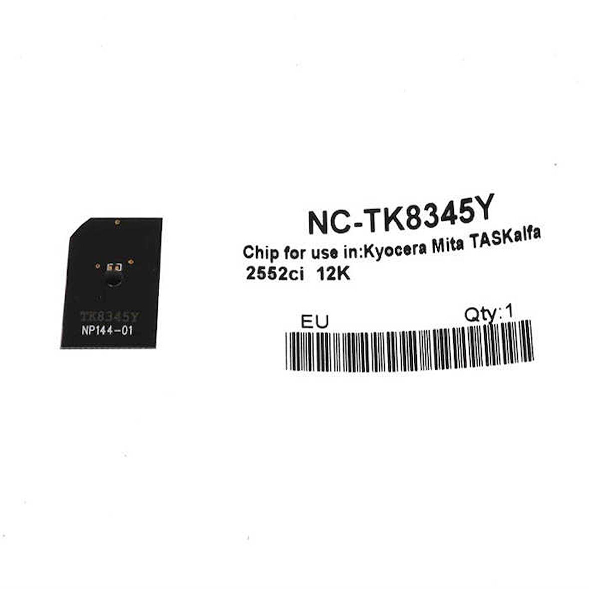 Kyocera TK-8345-1T02L7ANL0 Sarı Toner Chip
