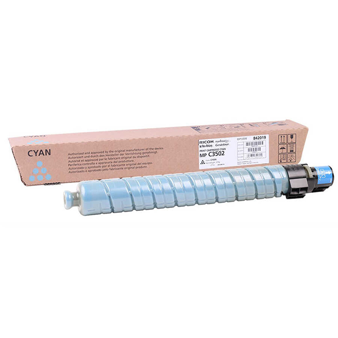 Ricoh Aficio MP-C3002 Mavi Orijinal Fotokopi Toner