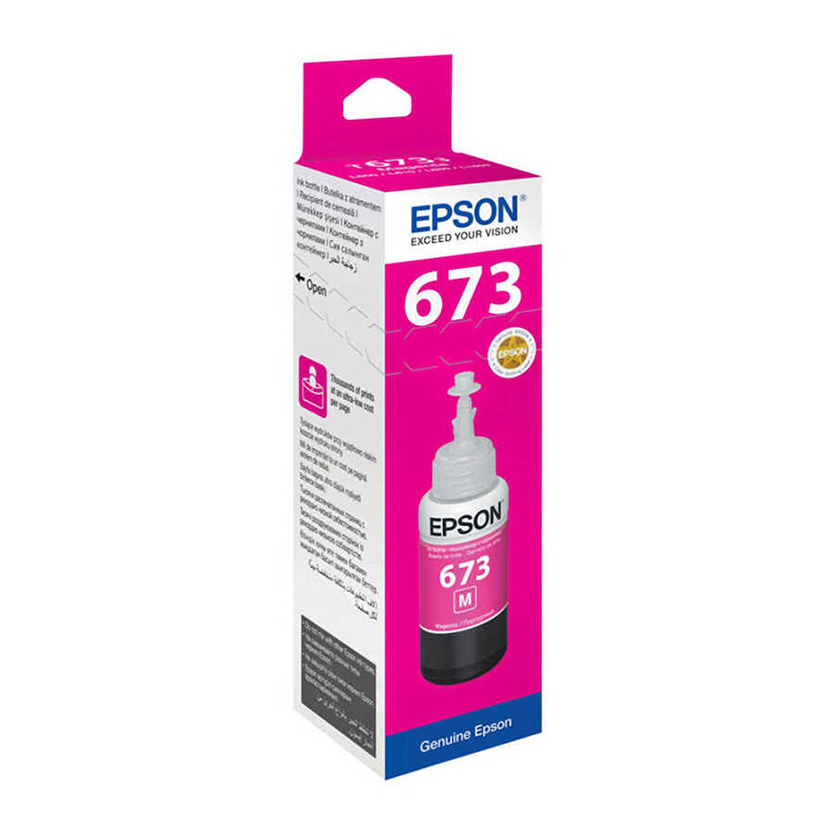 Epson T6733-C13T67334A Kırmızı Orijinal Mürekkep- C Grade