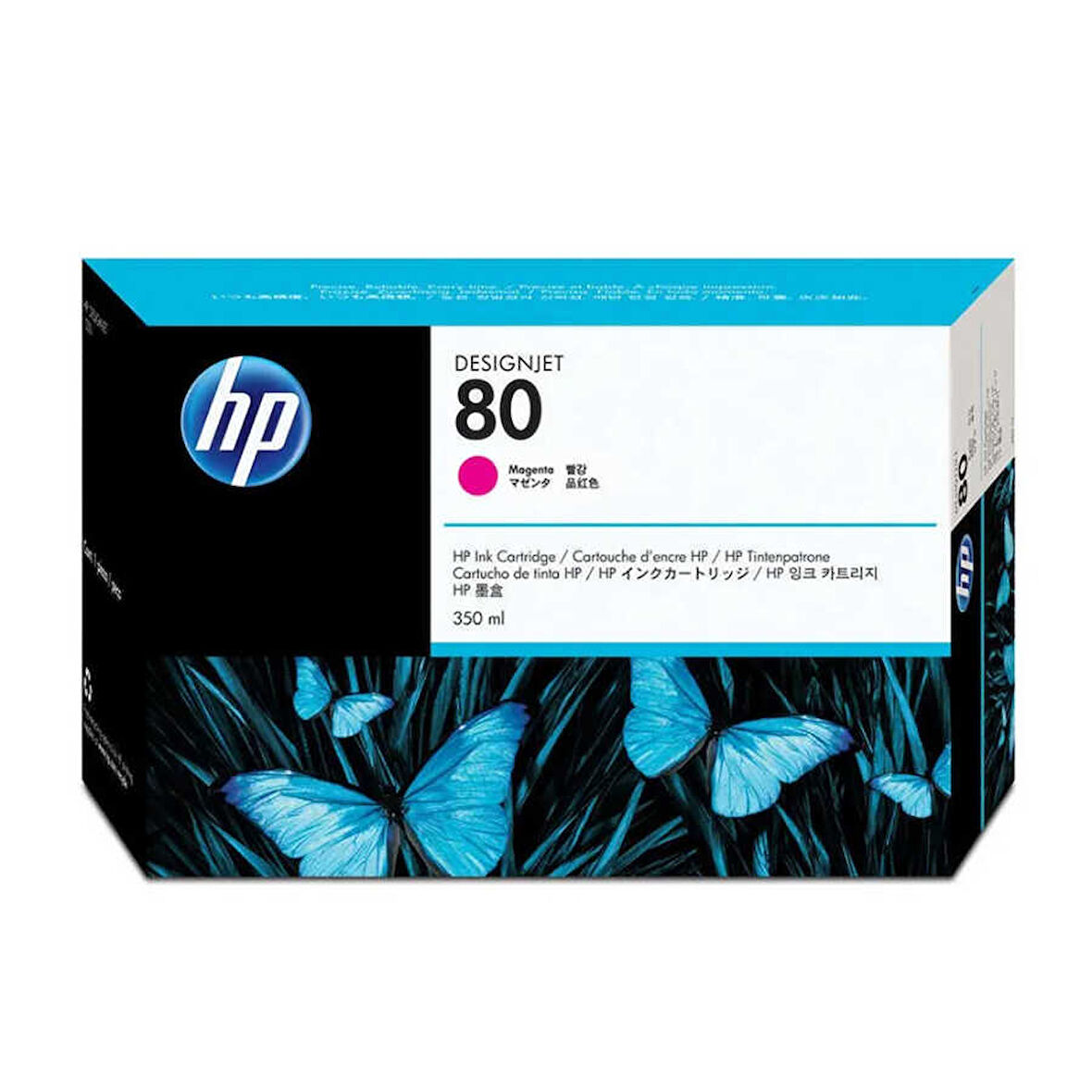 Hp 80-C4847A Kırmızı Orijinal Kartuş Yüksek Kapasiteli- C Grade