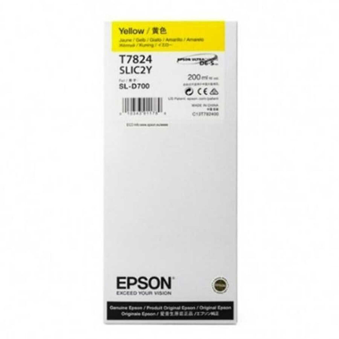 Epson Surelab T7824 Sarı Orijinal Kartuş- C Grade
