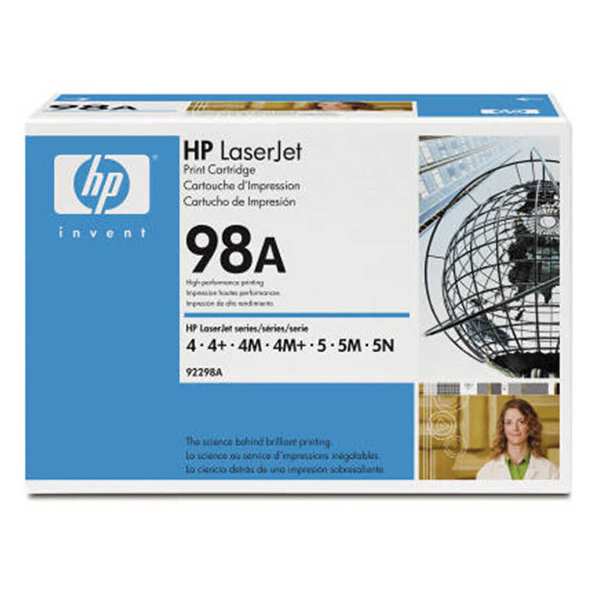 Hp 98A-92298A Siyah Orijinal Toner- Mavi Kutu