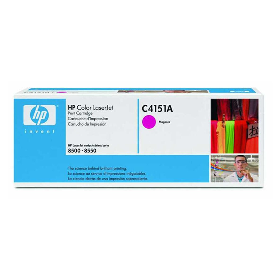 Hp C4151A Kırmızı Orijinal Toner- Mavi Kutu