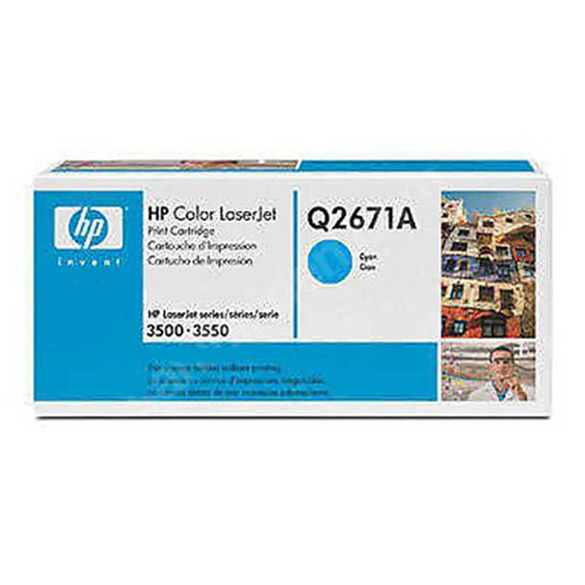 Hp 309A-Q2671A Mavi Orijinal Toner- Mavi Kutu