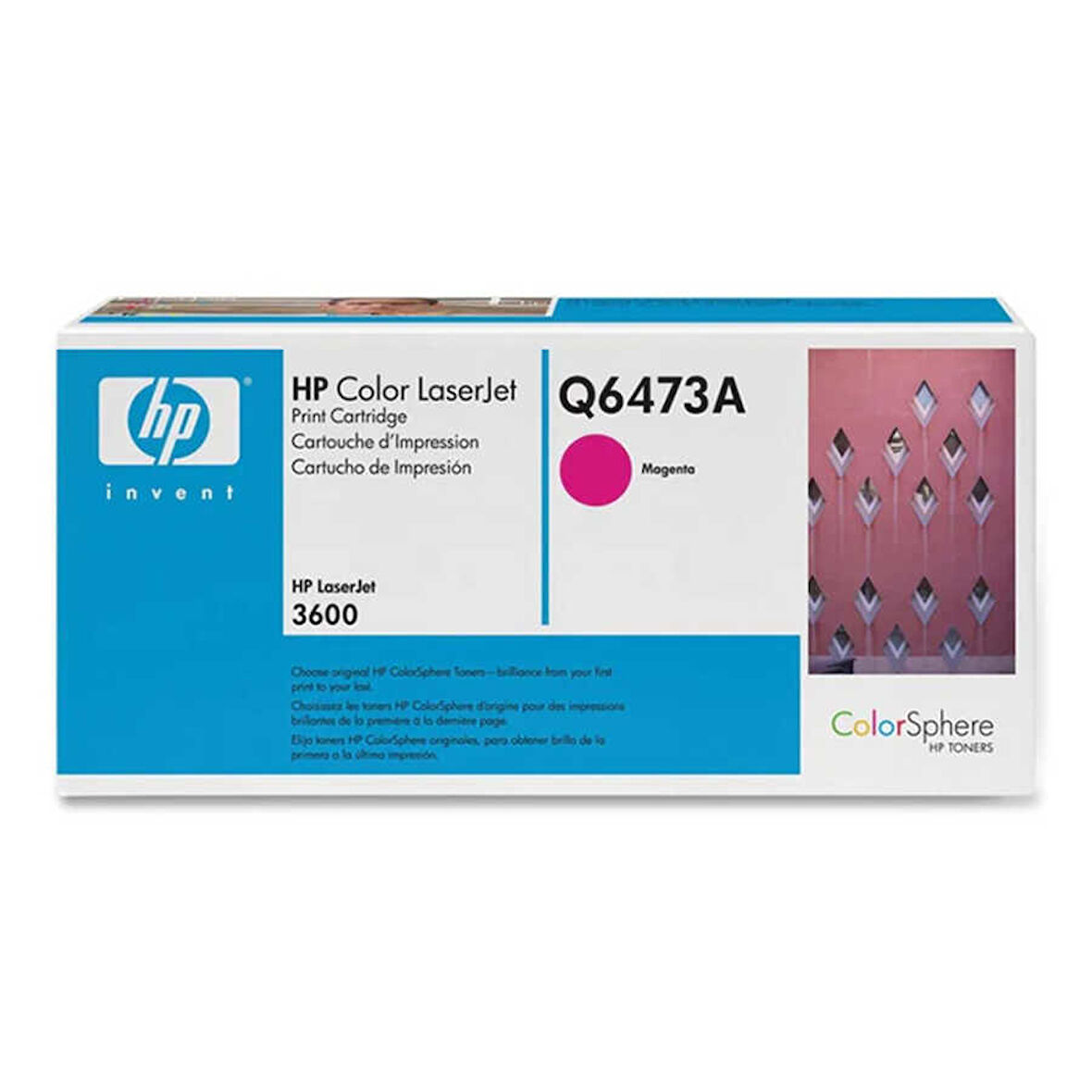 Hp 502A-Q6473A Kırmızı Orijinal Toner- Mavi Kutu