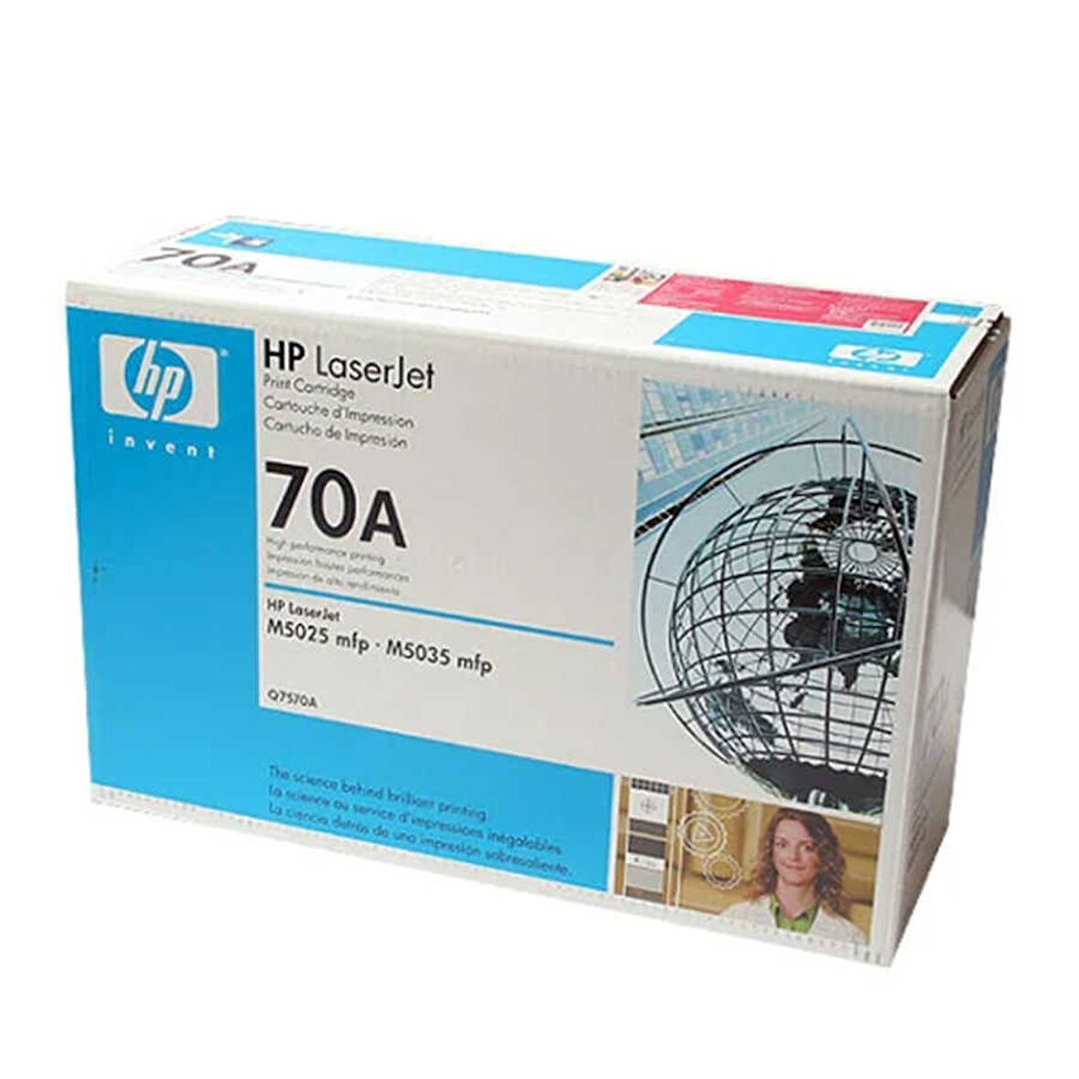 Hp 70A-Q7570A Siyah Orijinal Toner- Mavi Kutu