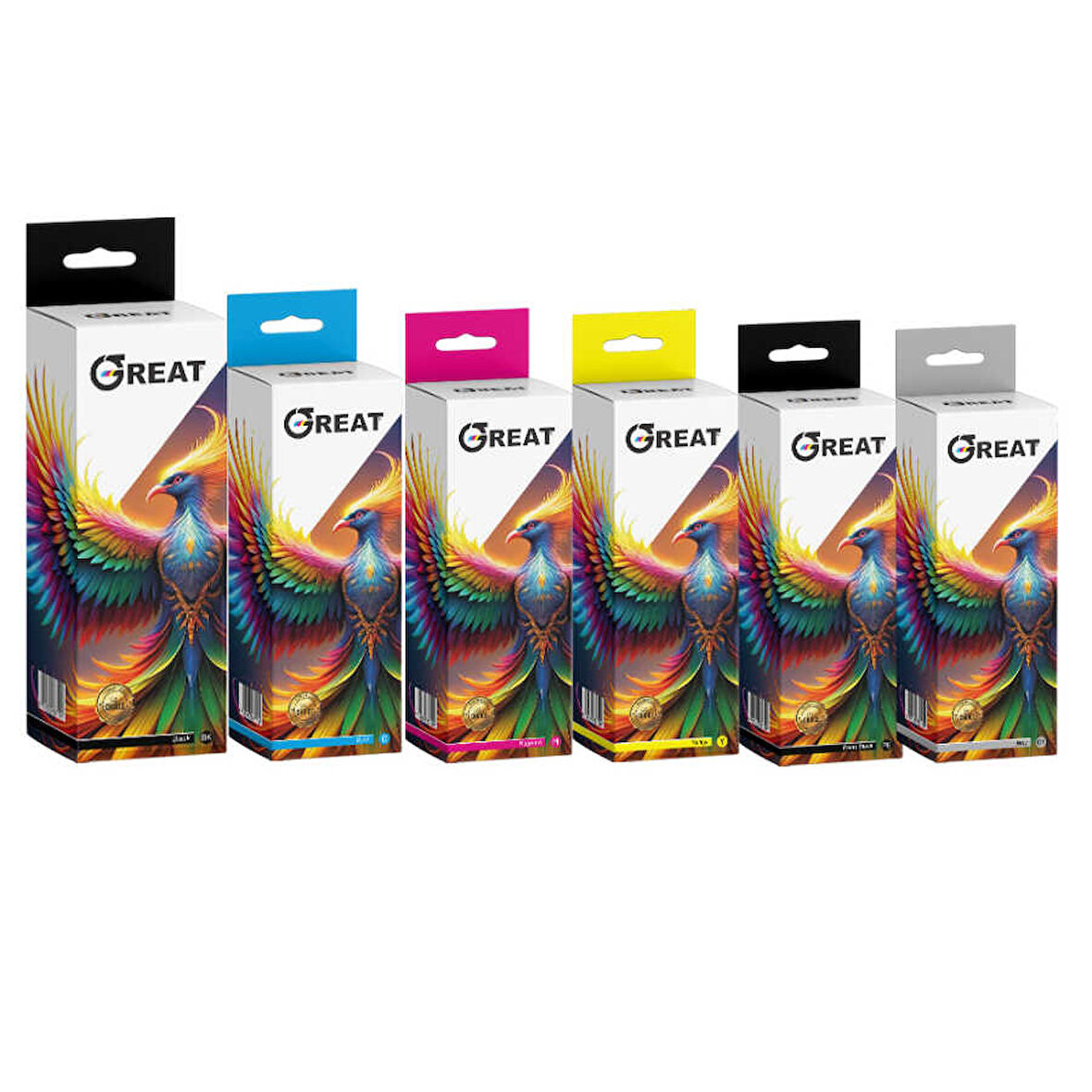 Epson 108 6 Renk Muadil Mürekkep Paketi