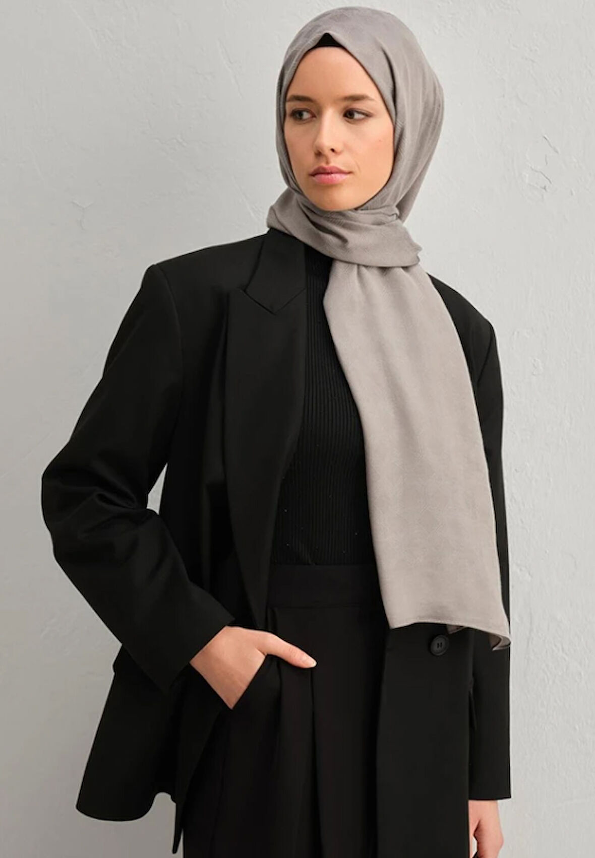 Armine Trend Lyon Şal 1-245360 Gri