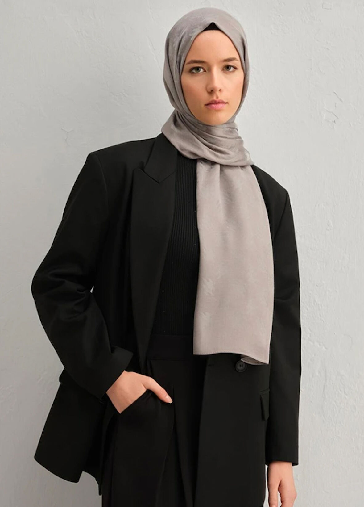 Armine Trend Lyon Şal 4-245360 Gri