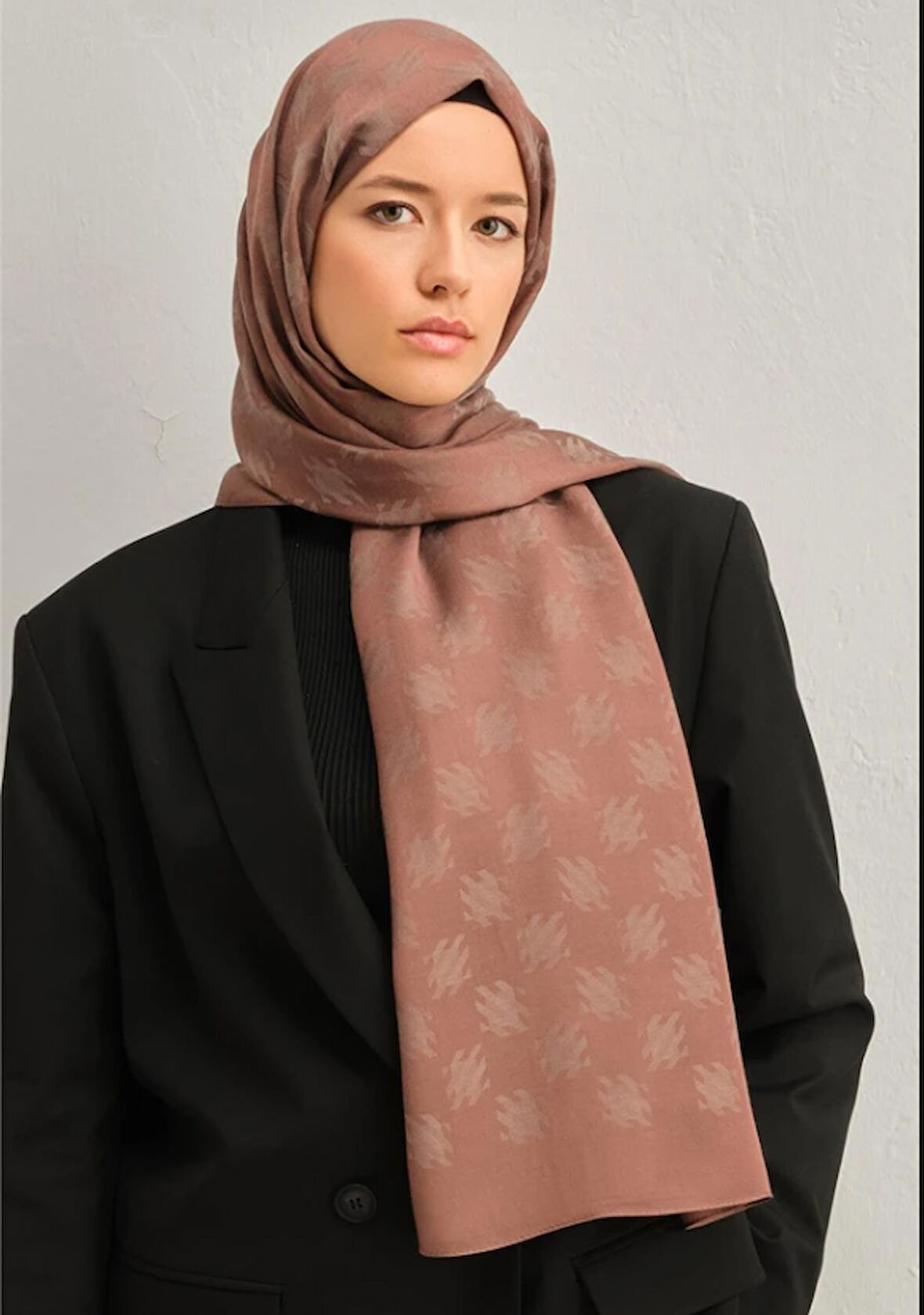 Armine Trend Lyon Şal 4-246706 Çikolata Kahverengi 