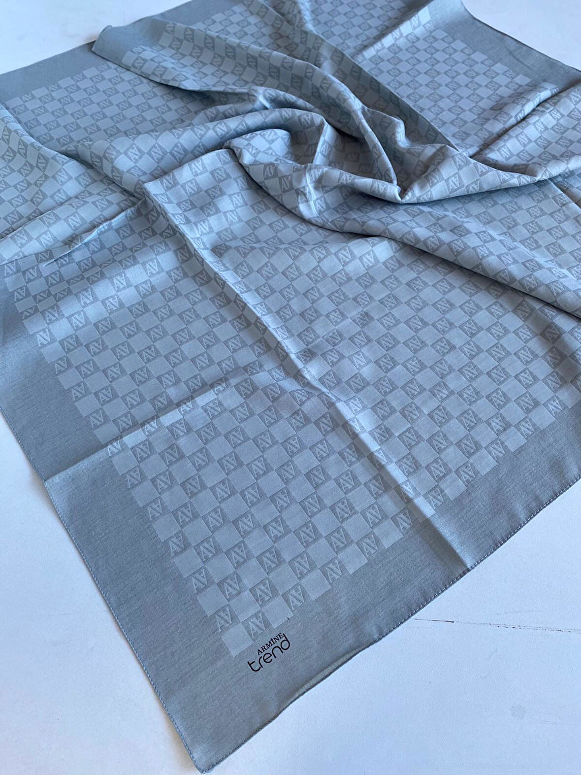 Armine Trend Ultralight Eşarp 23017 Açık Gri