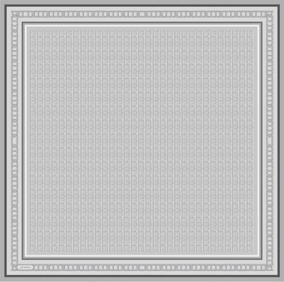 Armine Sura İpek Eşarp 9301-37 Gri Karışık Desen 