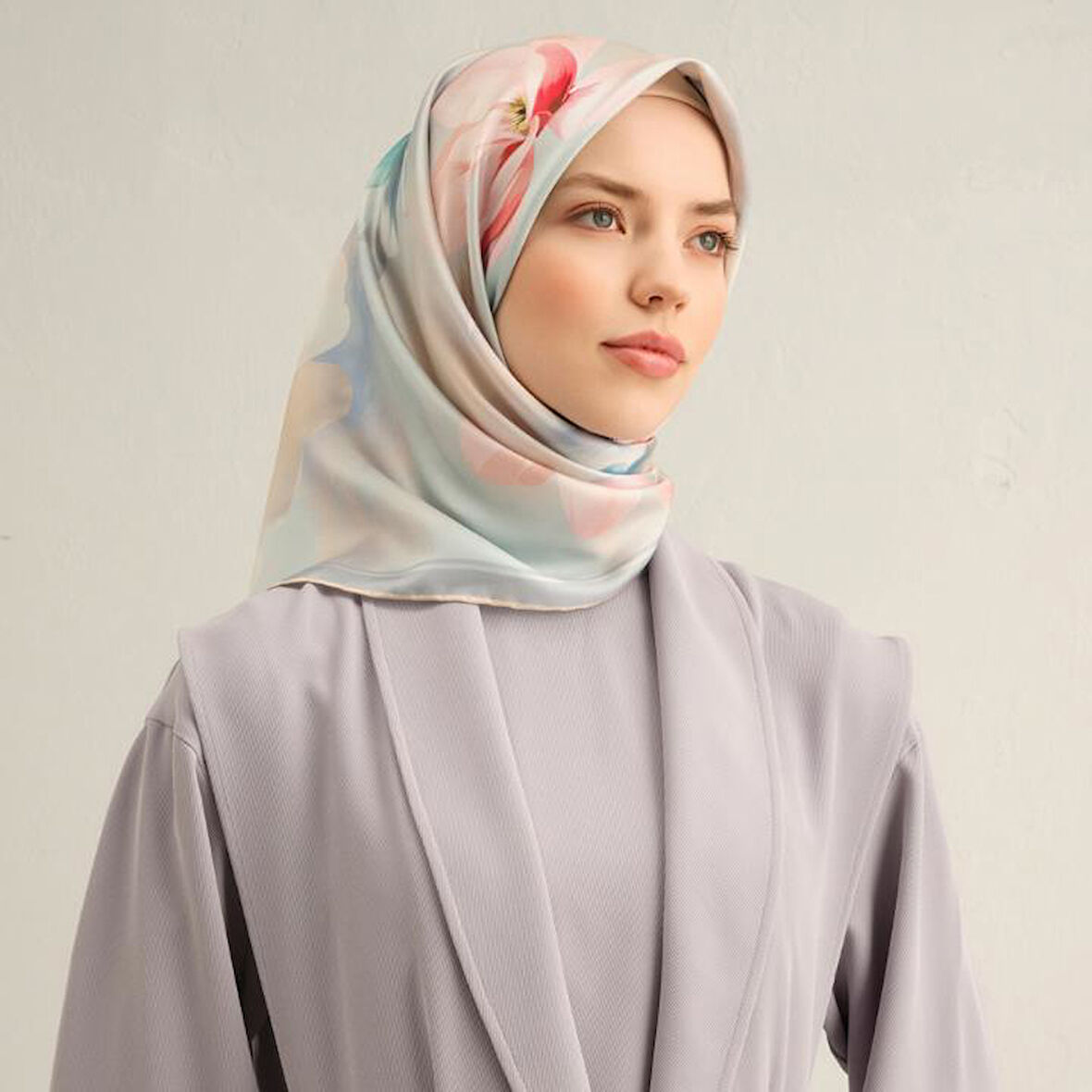 Armine E25YA9305D02 80 Dj Saf İpek Eşarp 9305D (T)