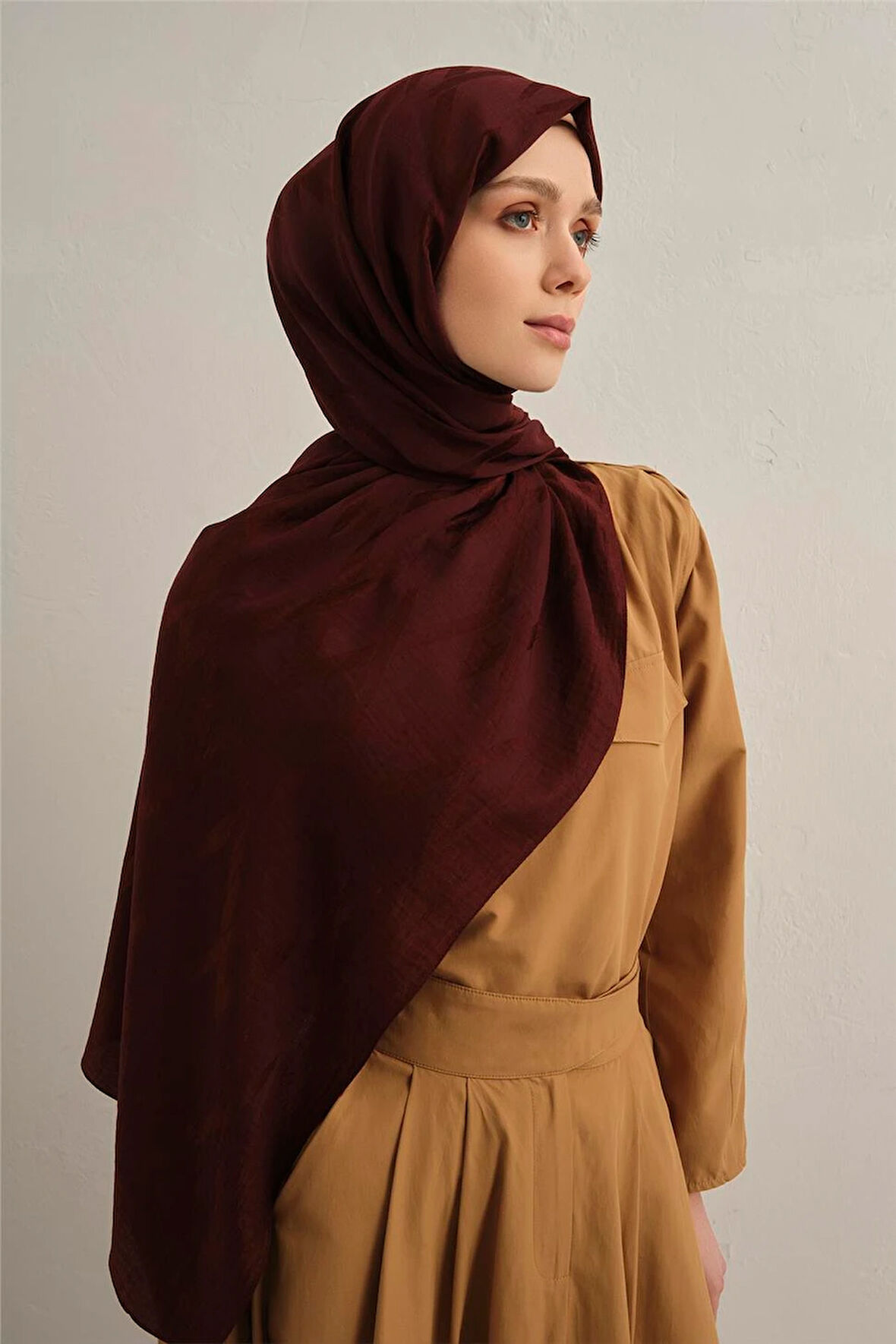 Lyocell Naia Zikzak Desen Şal 1