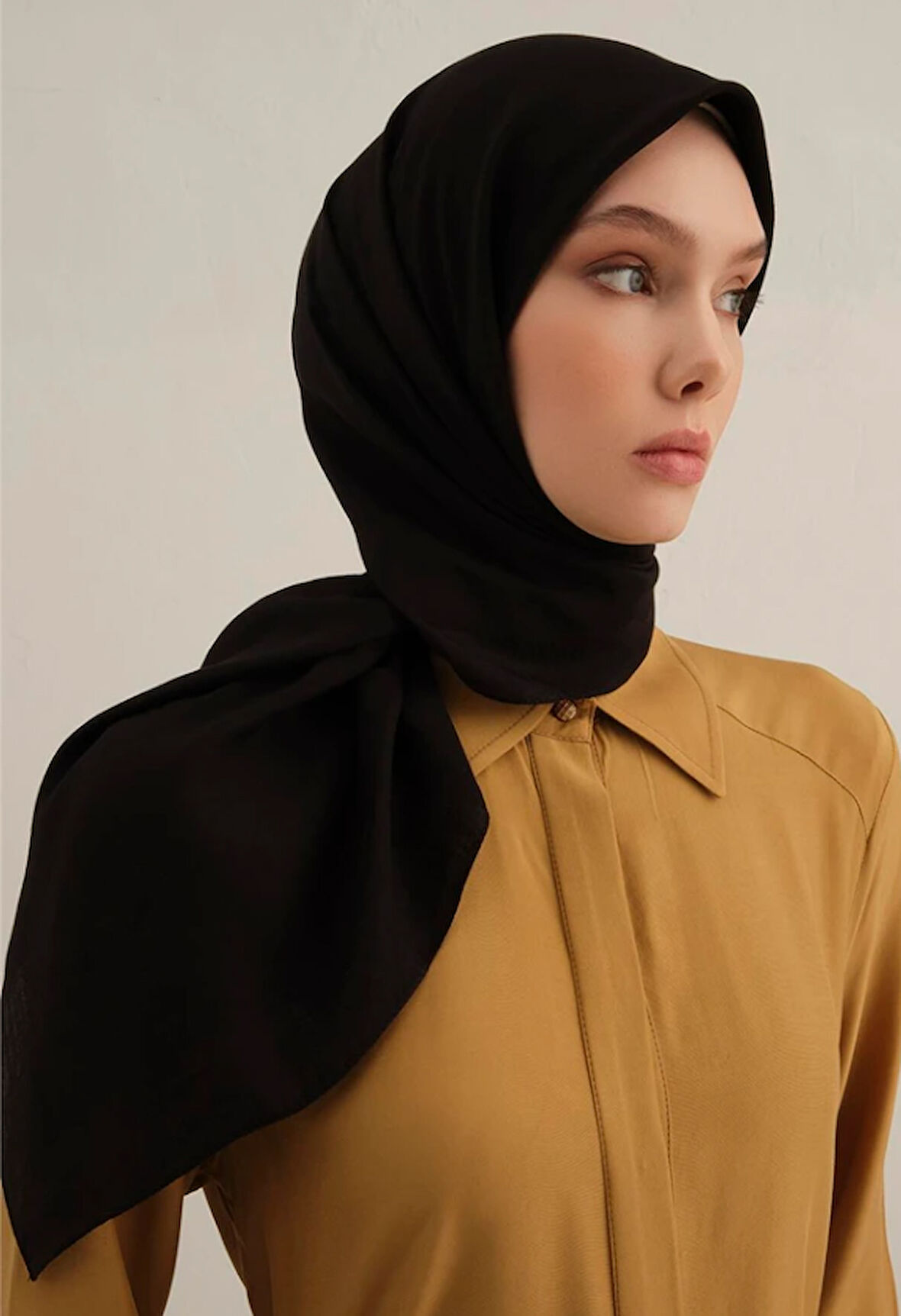 Armine B.Lyocell Eşarp 01 Siyah 47371