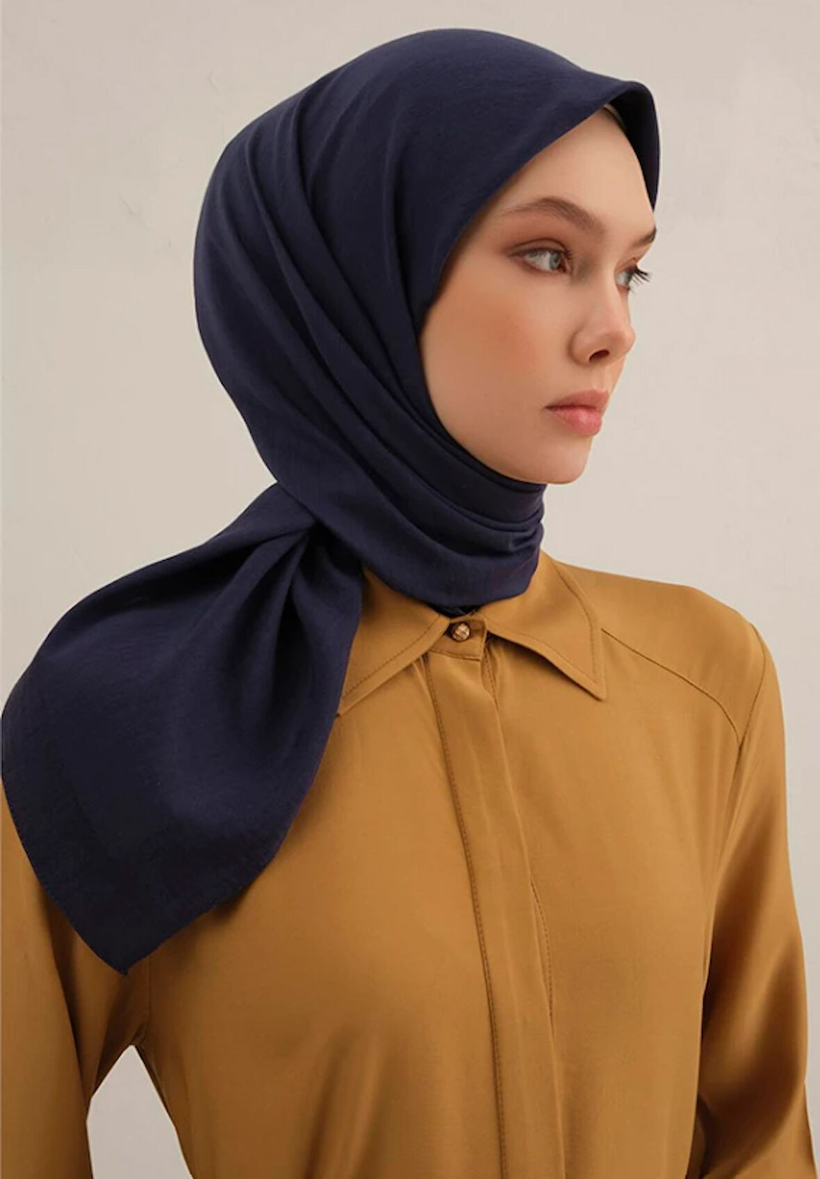 Armine B.Lyocell Eşarp 02 Koyu Mavi 47362