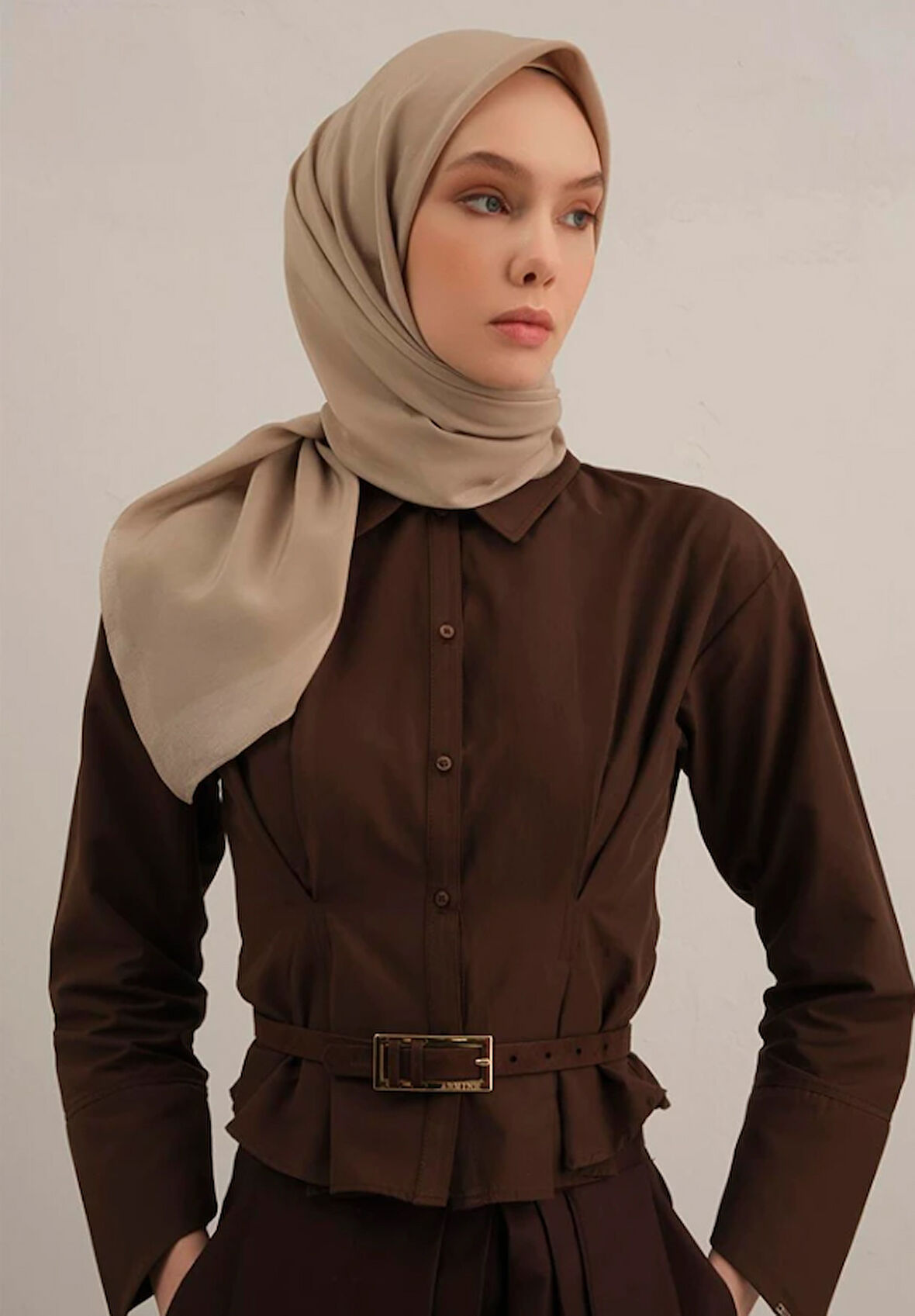 Armine B.Lyocell Eşarp 07 Vizon 47374
