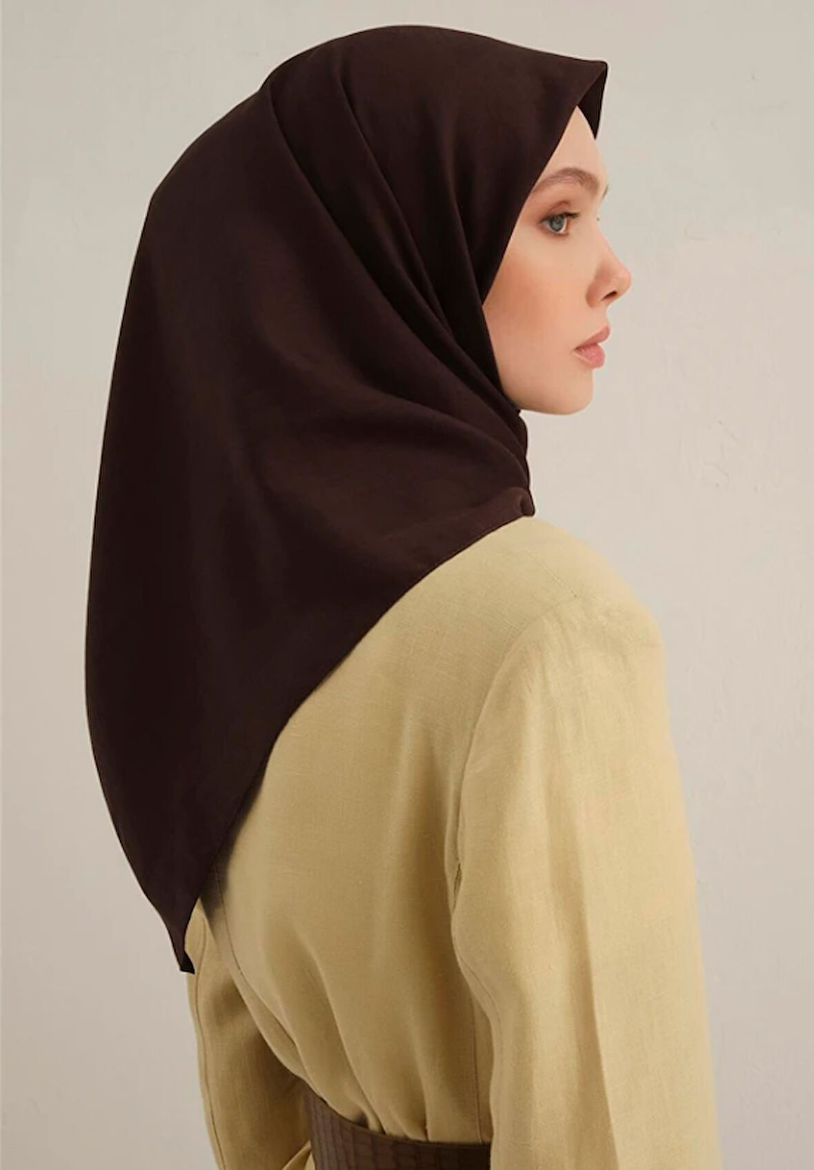Armine B.Lyocell Eşarp 10 Kahverengi 47365