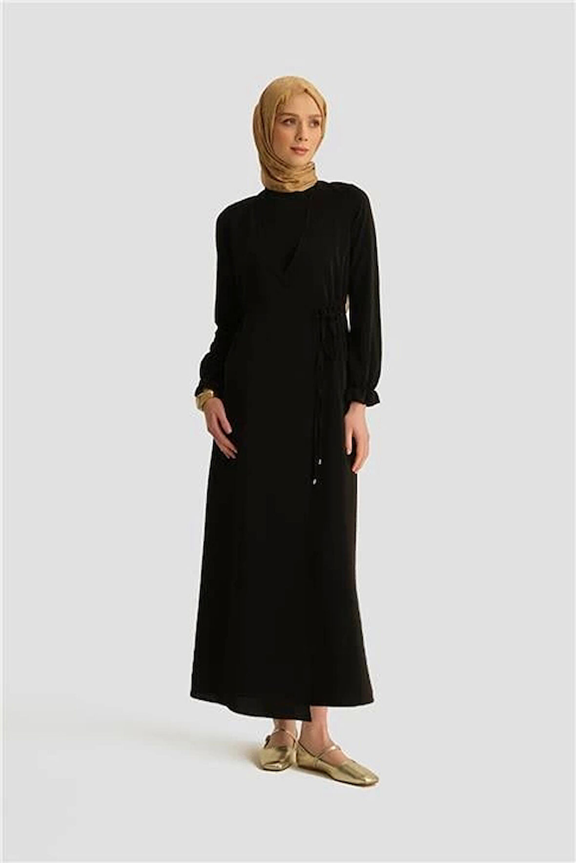 Armine Anvelop Elbise 25YH9230 Siyah