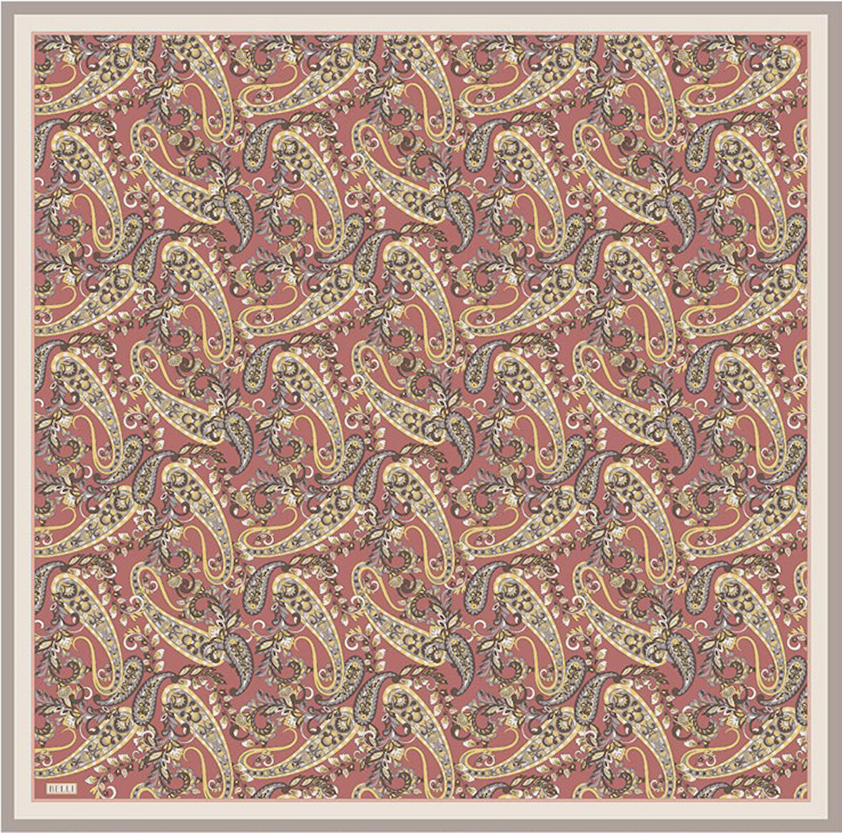 Saf İpek Eşarp 4101D (Twill İpek)