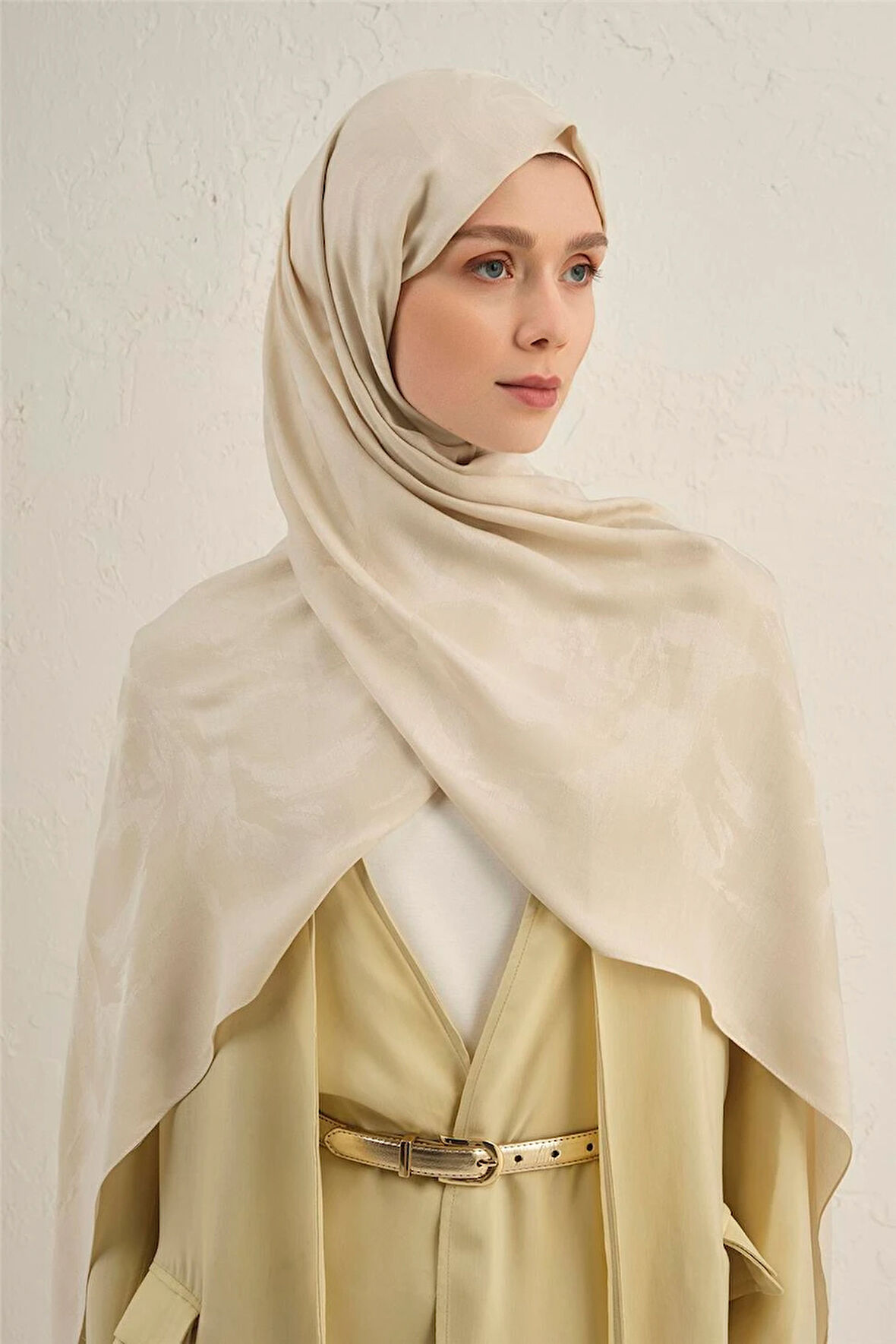 Lyocell Viscon Dalga Desen Şal 1