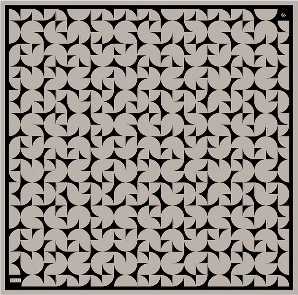 Saf İpek Eşarp 4117D02( Twill İpek) -5686