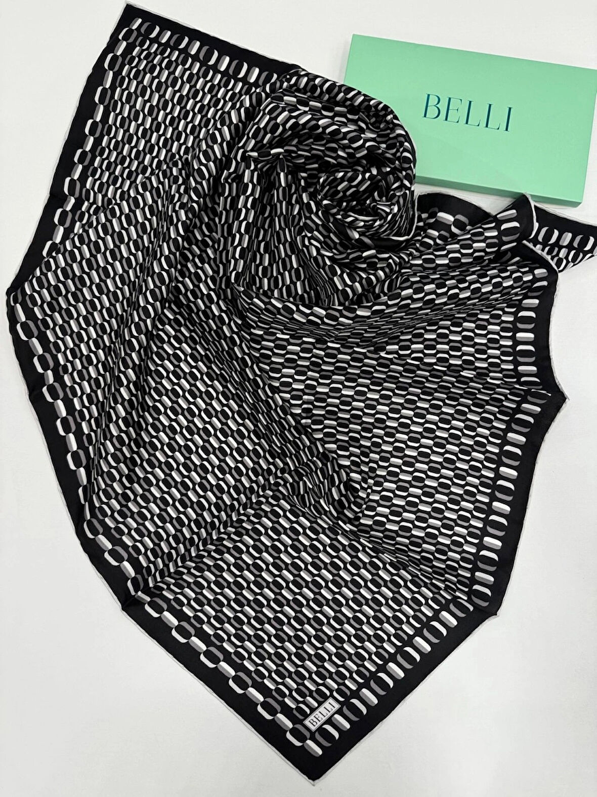 BELLİ TWİLL İPEK EŞARP 25YA4124-86