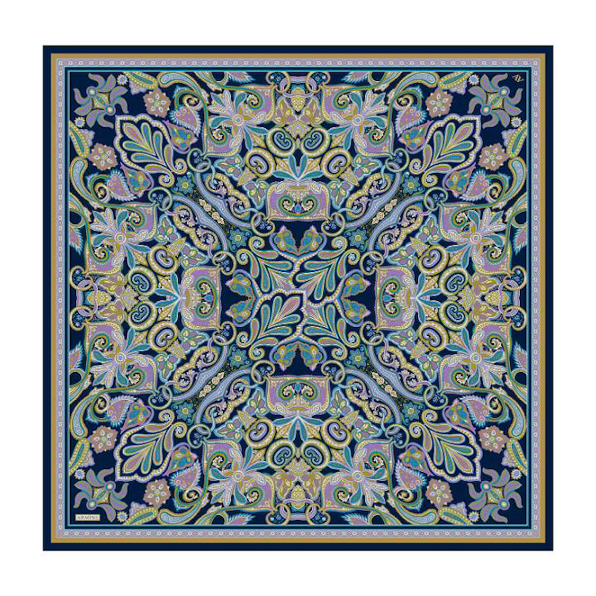 Armine E25Ka9421D02 08 Saf İpek Eşarp