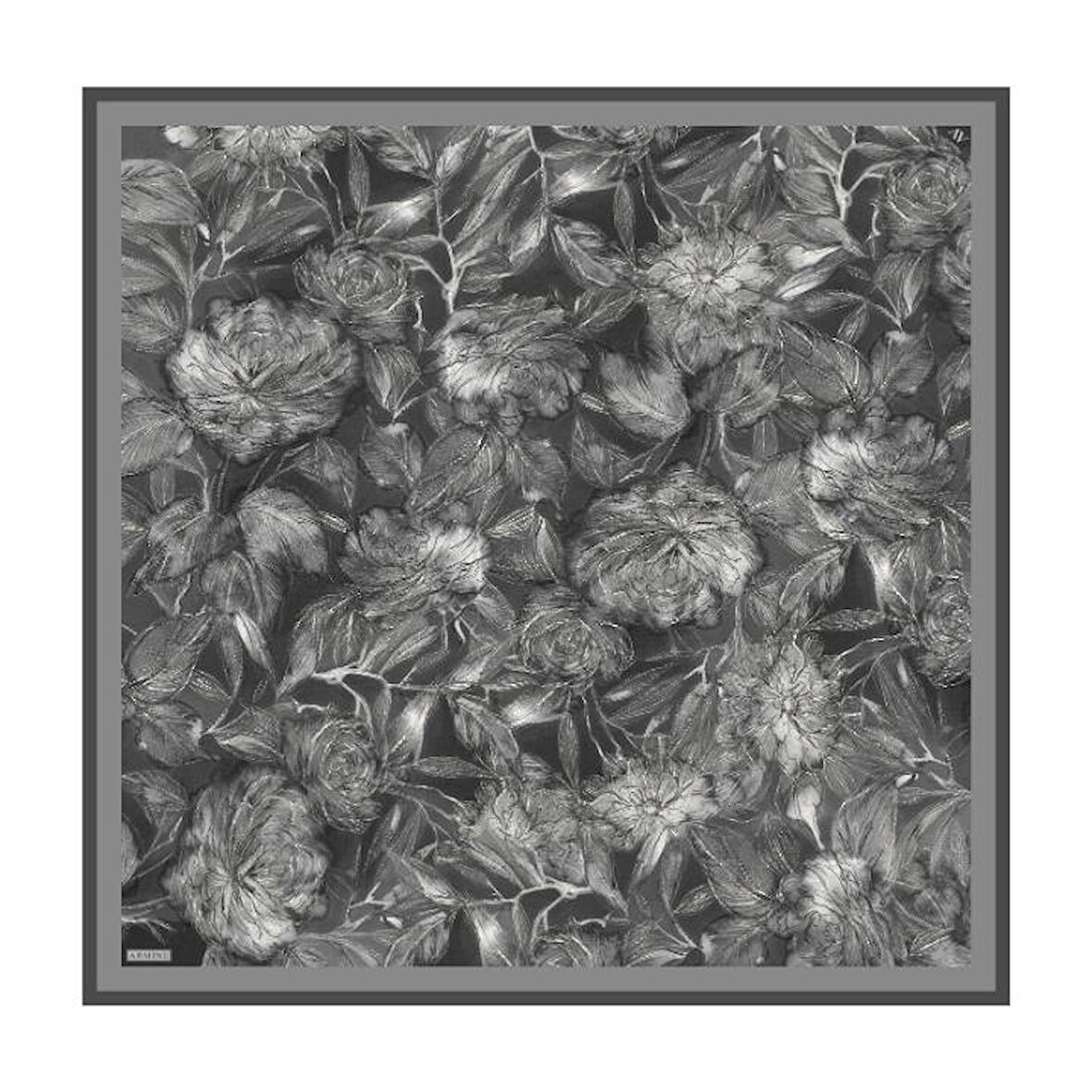 Armine E25Ka9409D01 07 Saf İpek Eşarp