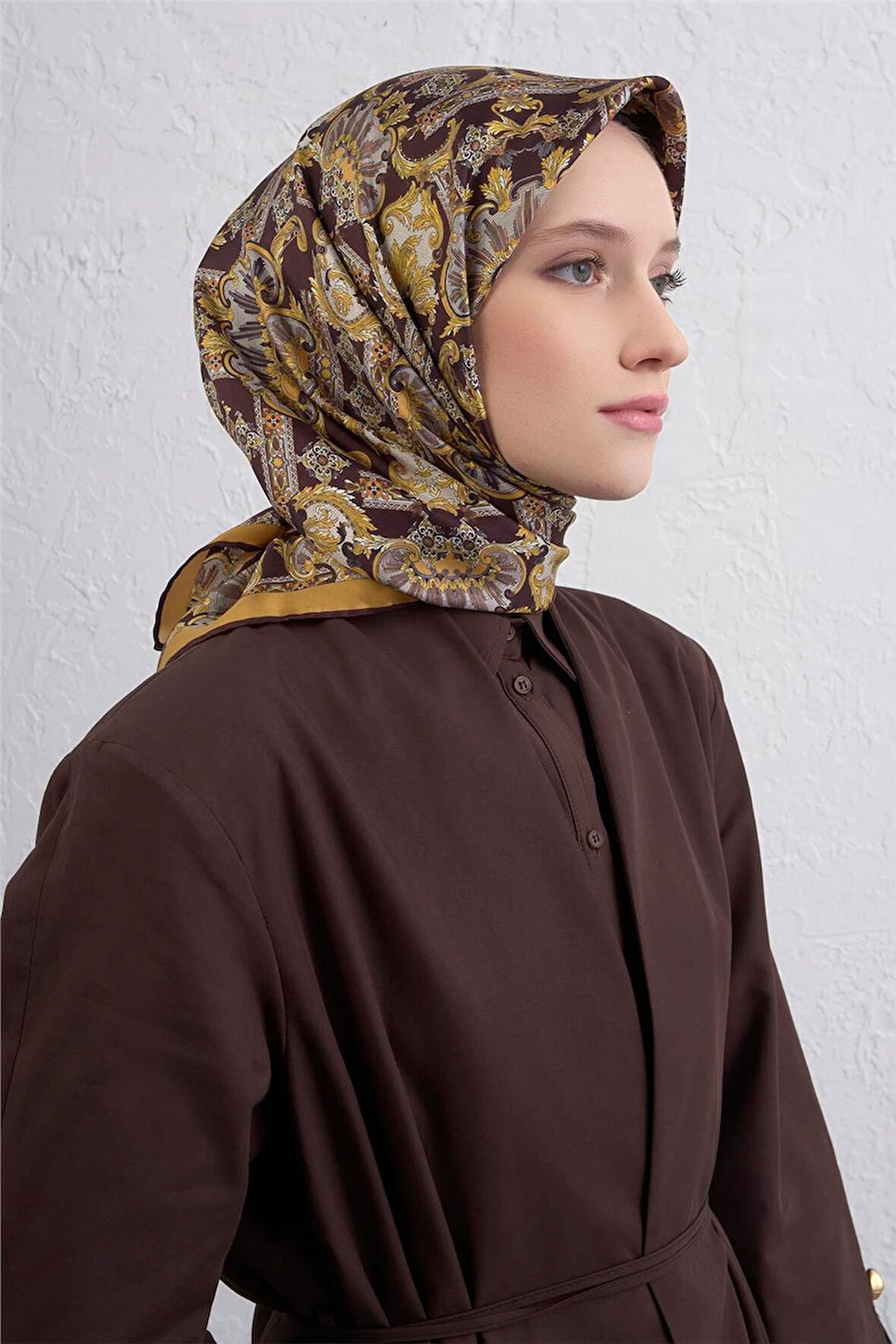 Sura İpek Eşarp -2025/2026 -9416