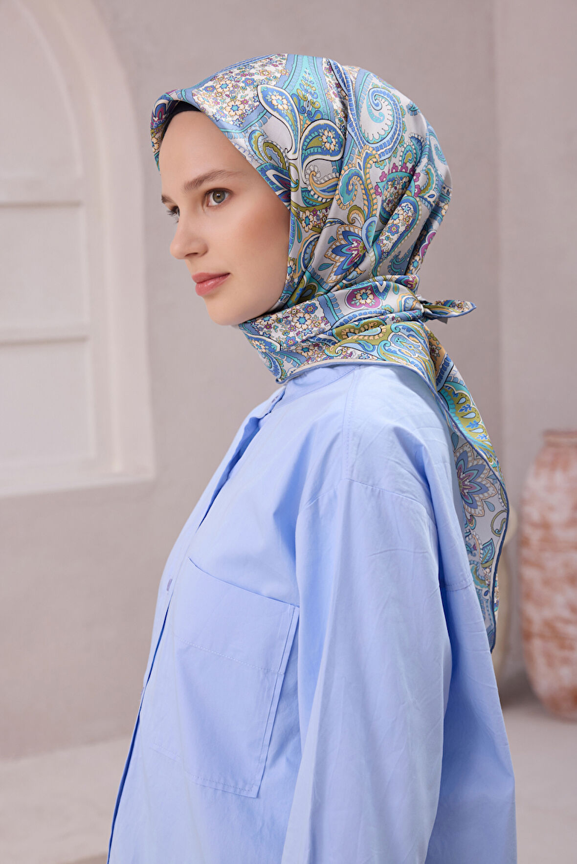 İpek Twill Eşarp 4202D01 32