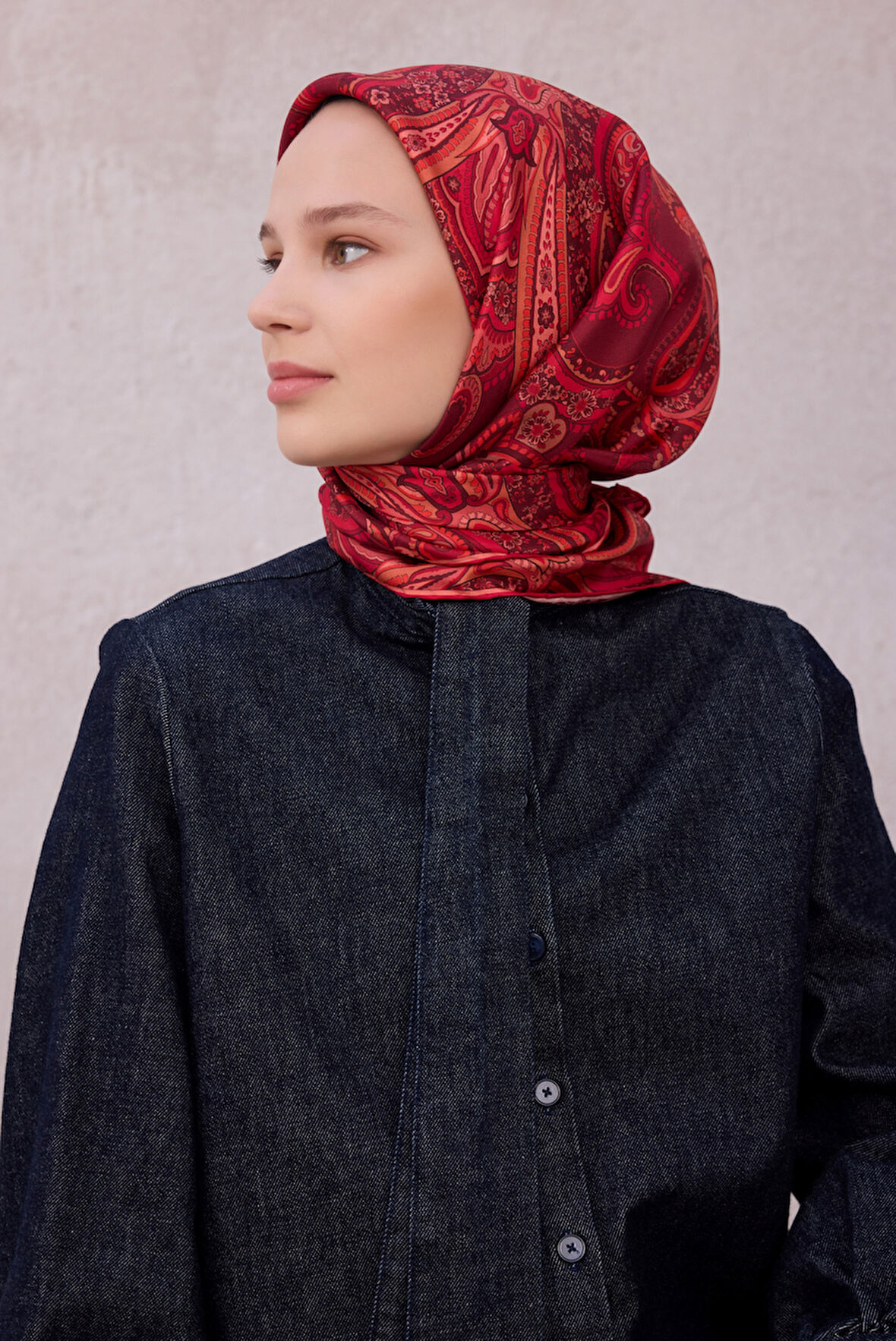 İpek Twill Eşarp 4202D01