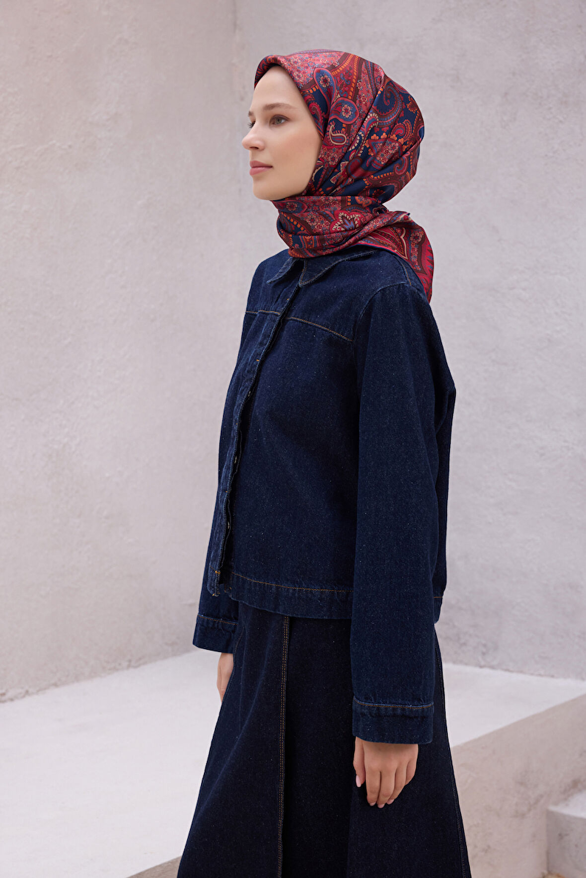 İpek Twill Eşarp 4202D01 80