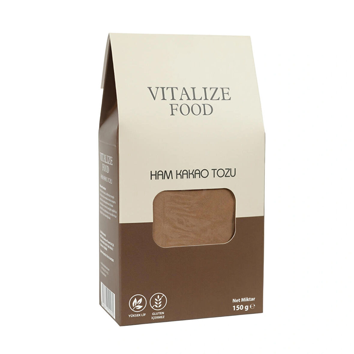 Vitalize Food Naturel Ham Kakao 150 Gr