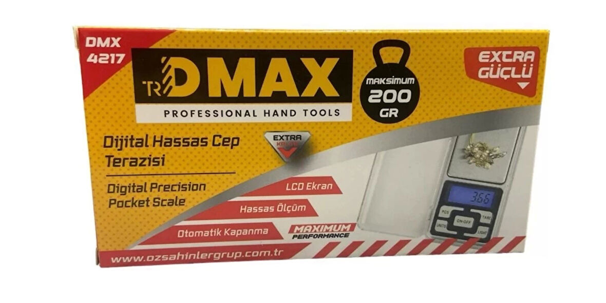 Dmax Profesyonel Dijital Hassas Terazi
