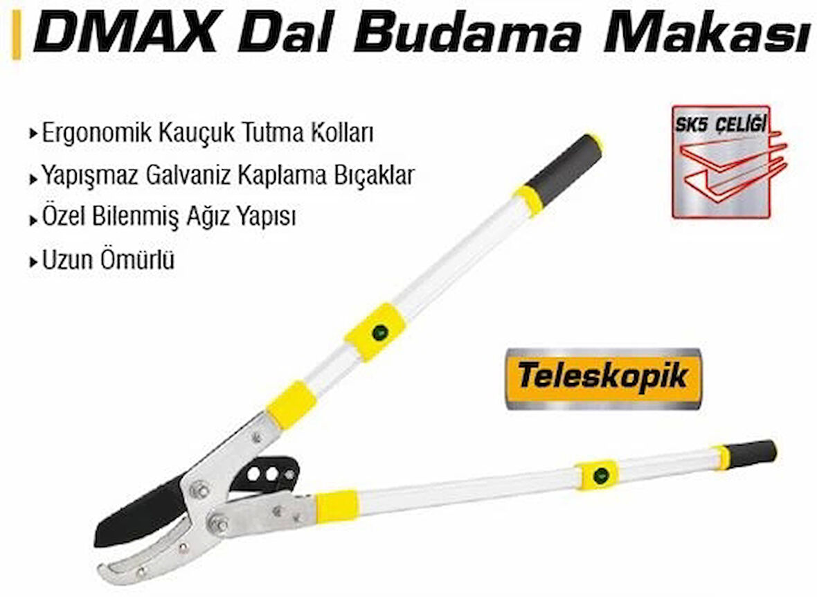 Dmax Dal Budama Makası Teleskopik