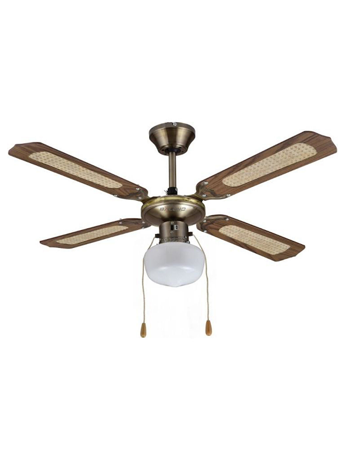 Baleno CF 42 BSM Kahverengi Aydınlatmalı Tavan Vantilatörü