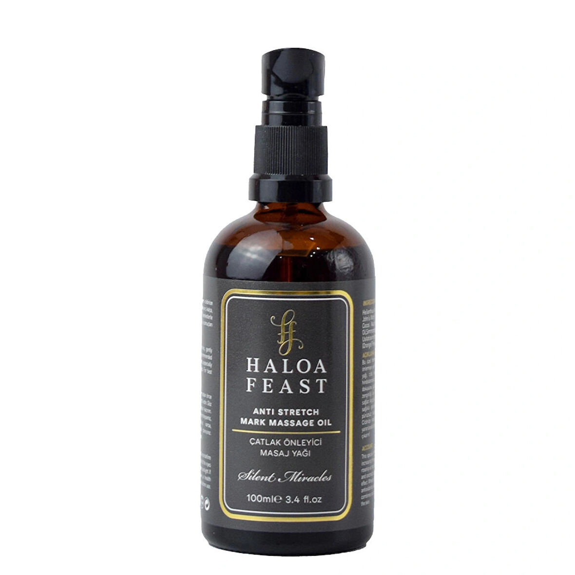 Çatlak Önleyici Vücut Masaj Yağı- Anti Stretch Mark Massage Oil