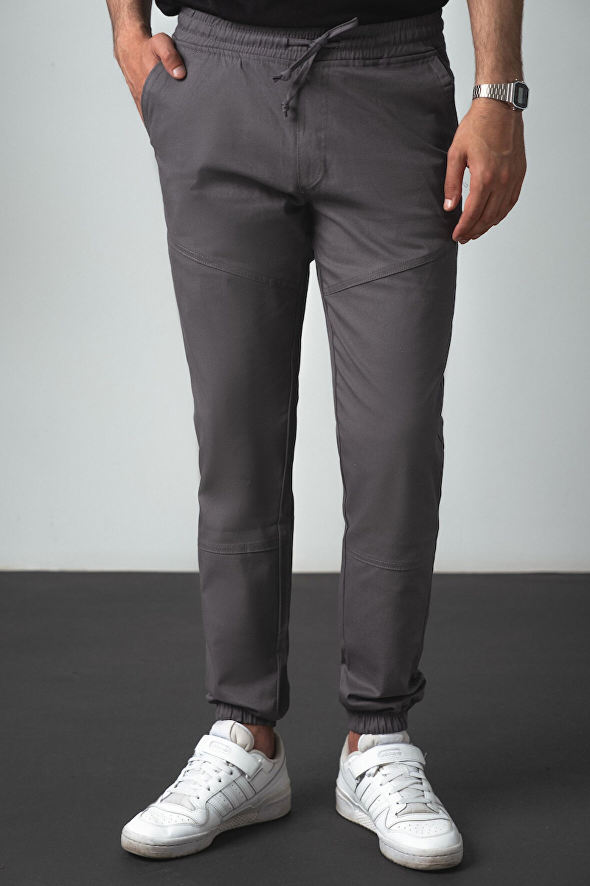 Jogger Pantolon Bel ve Paça Lastikli PNT2343