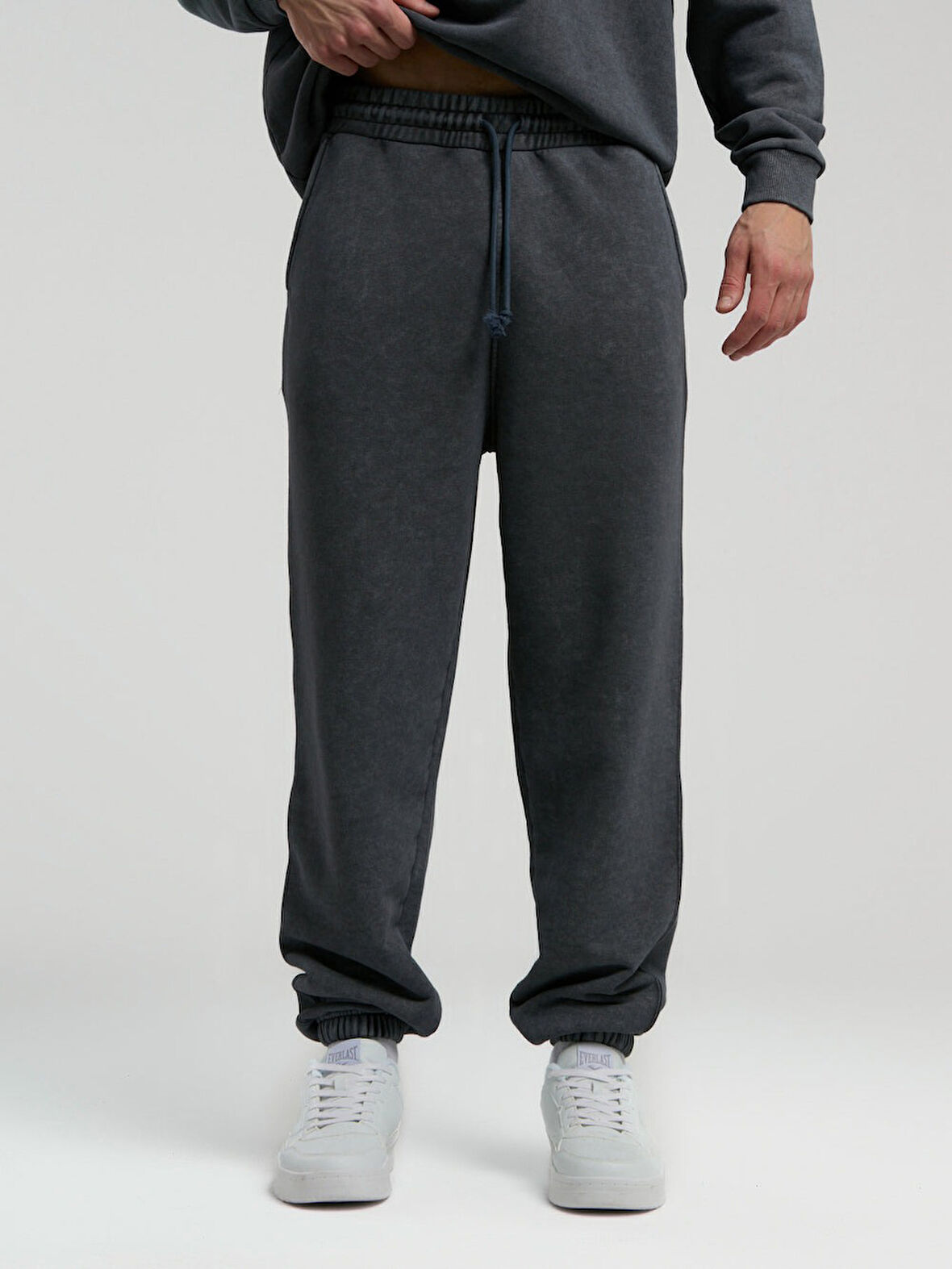 Everlast Authentic Boxing Oversize Antrasit Erkek Eşofman Altı