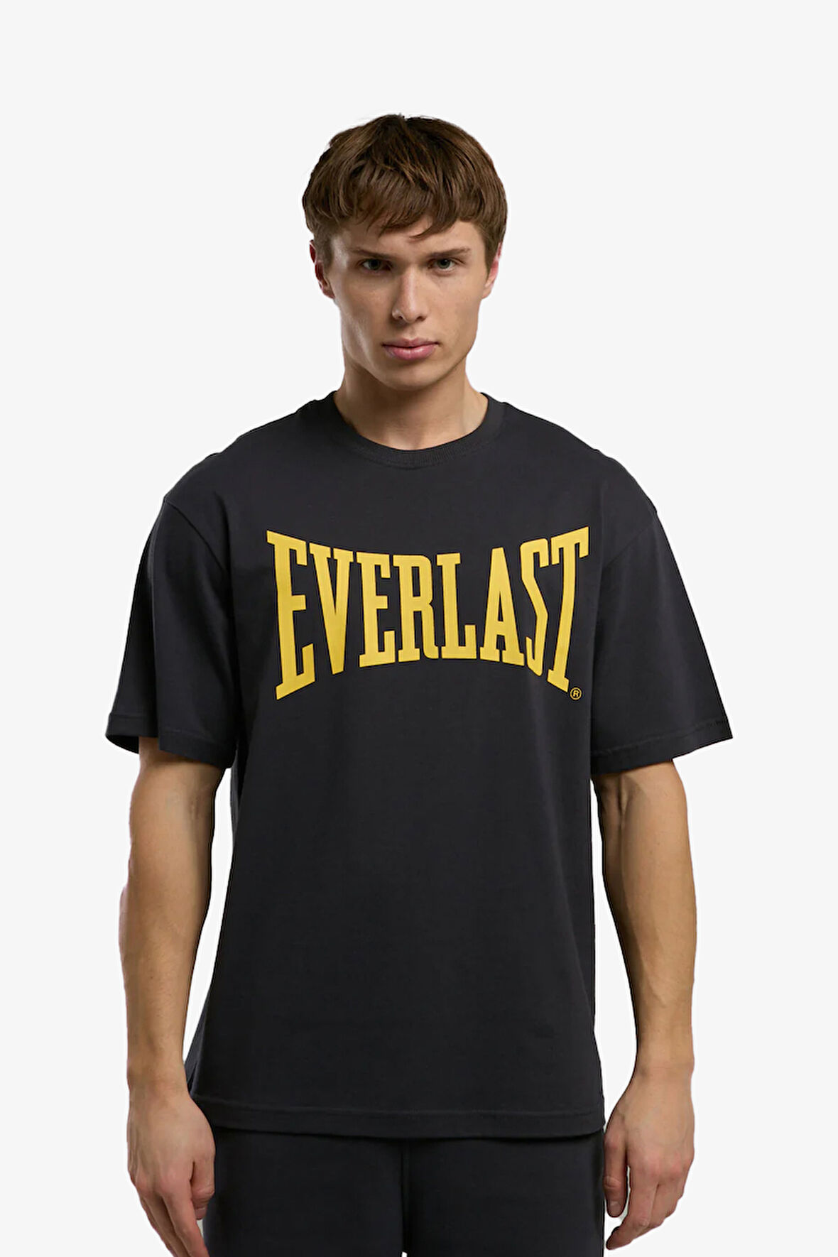Everlast Ever Classics Comfort Logo Erkek Gri T-Shirt TM0045-294