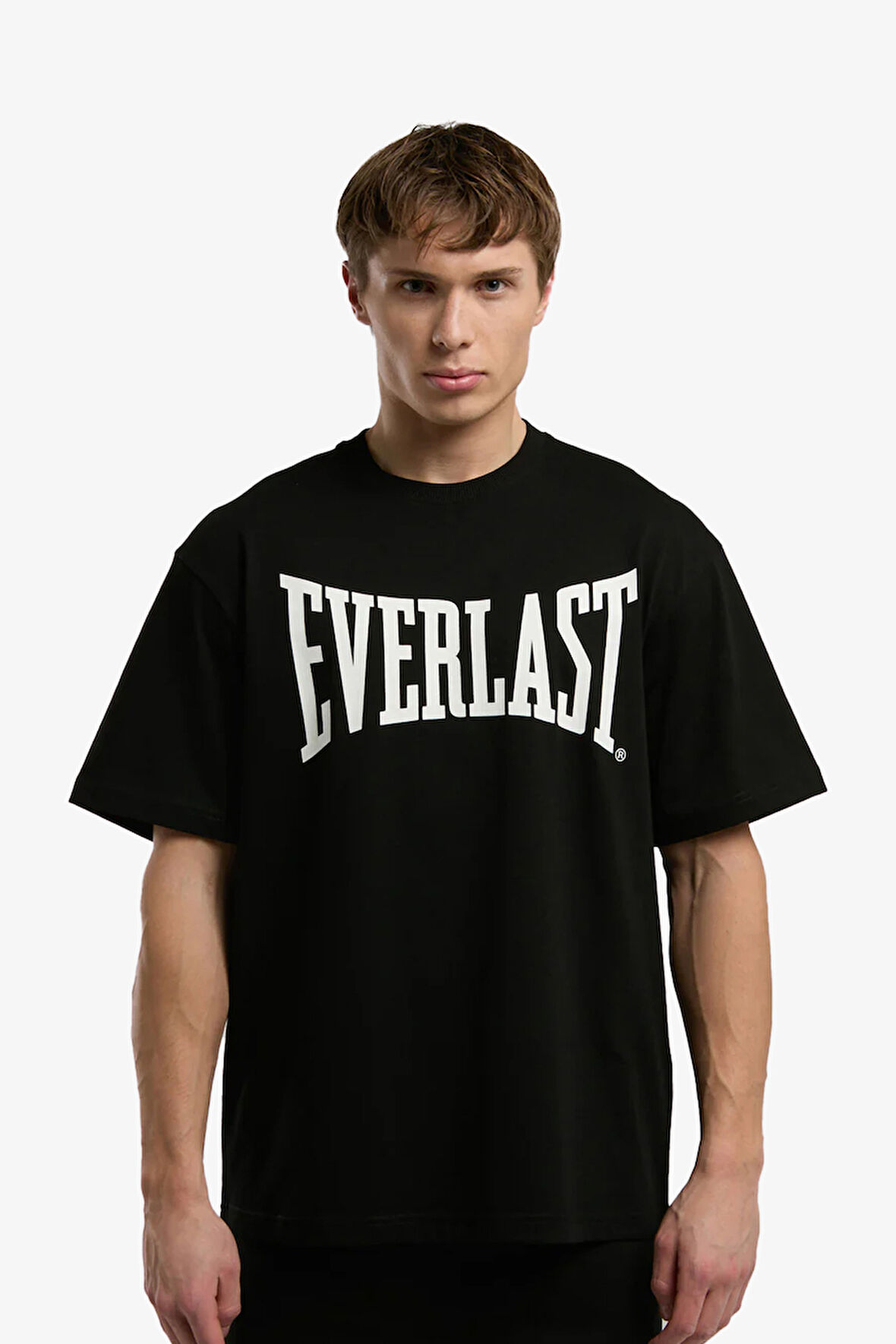 Everlast Ever Classics Comfort Logo Erkek Siyah T-Shirt TM0045-167